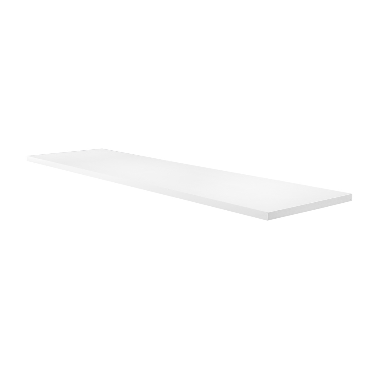 Mueble de pared para cocina con estantes fabricado en aglomerado recubierto  de melamina de color blanco TuHome