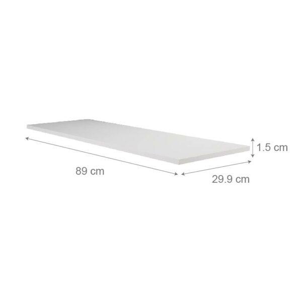 REPISA MELAPAK BASICA ROYAL CHERRY LINEAL 90 cm X 30 cm X 15 mm - Imagen 4