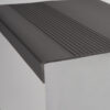 PASO DE ESCALERA PVC GRIS SOLIDO DE 1.2 ML