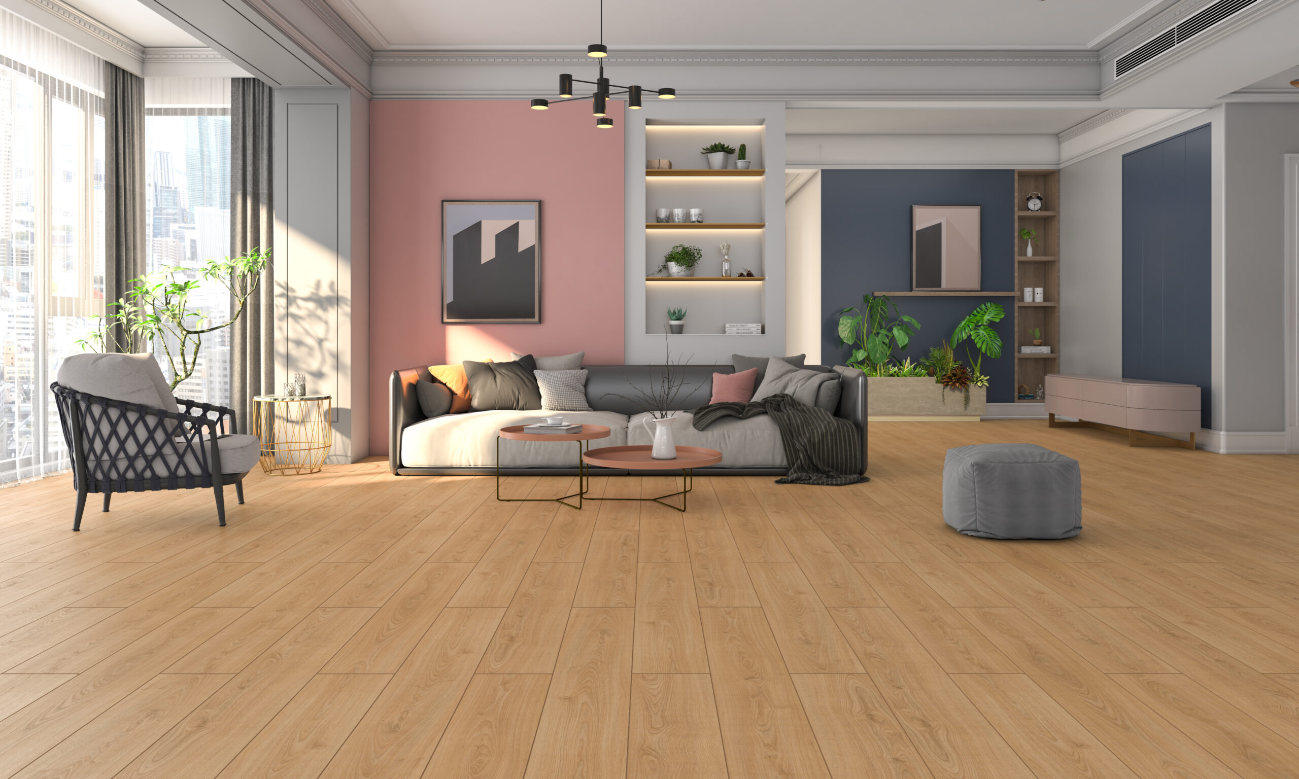 PISO LAMINADO FLOORPAN URBAN PEKIN EN LISTÓN 19.7 cm X 120.5 cm X 8 mm - Imagen 8
