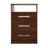 COMODA MELAPAK BAHAMAS PORTO 3 CAJONES 60 cm X 89 cm X 46 cm - Imagen 2