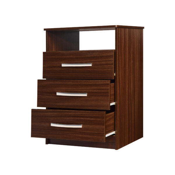 COMODA MELAPAK BAHAMAS PORTO 3 CAJONES 60 cm X 89 cm X 46 cm - Imagen 3