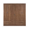 ROPERO MELAPAK BRUSELAS PORTO 6 PUERTAS 200 cm X 199 cm X 46.5 cm