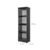 MUEBLE MELAPAK ESTANTE OLIVO 4 NIVELES 45 cm X 150 cm X 29 cm - Imagen 4