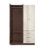 ROPERO MELAPAK TAMESIS PORTO CON MAPLE 4 PUERTAS 180 cm X 46.5 cm X 109.4 cm - Imagen 3