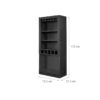 MUEBLE BAR LAREDO WENGUE PORTACOPAS - Imagen 6