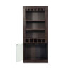 MUEBLE BAR LAREDO WENGUE PORTACOPAS - Imagen 3