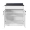 MODULO DE COCINA MELAPAK BAJO BLANCO 2 PUERTAS 100 cm X 80 cm X 59 cm - Imagen 2
