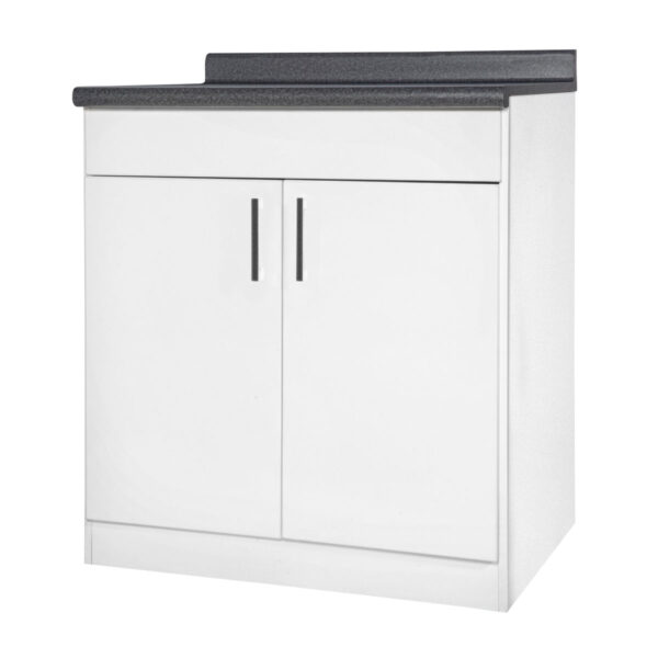 MODULO DE COCINA MELAPAK BAJO BLANCO 2 PUERTAS 100 cm X 80 cm X 59 cm - Imagen 3