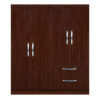 ROPERO MELAPAK JASMIN CEDRO 4 PUERTAS 160 cm X 140 cm X 46.5 cm
