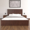 CAMA MELAPAK TESINO BOX CEDRO 2 PLAZAS 70 cm X 140 cm X 0.03 cm - Imagen 4
