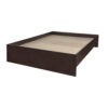 CAMA MELAPAK CLASICA WENGUE 2 PLAZAS 35.3 cm X 193 cm X 140.3 cm - Imagen 2