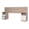 CABECERA C/ VELADOR OLIVO CON BLANCO 1.5 PLAZAS - Imagen 3