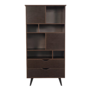 MUEBLE APARADOR MELAPAK MONTECARLO WENGUE CON CAJONES 167 cm X 83 cm X 36.5 cm