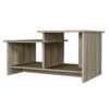 MESA DE CENTRO MELAPAK RIALTO OLIVO CLASICA 78 cm X 41 cm X 53 cm - Imagen 2