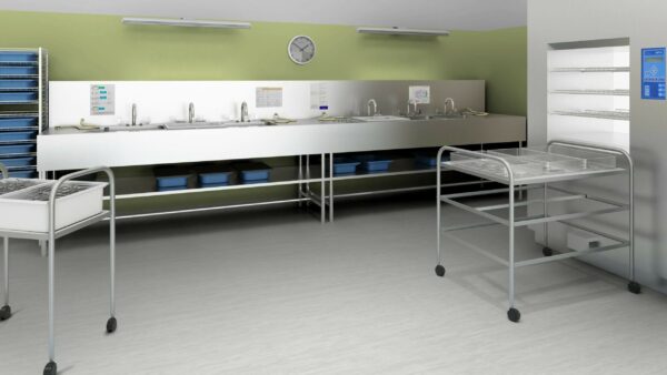 PISO VINILICO HOMOGENEO EN ROLLO STANDARD PLUS WHITE GREY