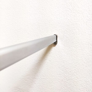 TUBO METAL OVALADO CROMADO PARA CLOSET 3m