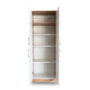 MUEBLE ALACENA REGALIZ ROBLE FLOR MORADO Y BLANCO 4 PUERTAS - Imagen 2