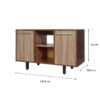 MUEBLE TV PORTO CON OLIVO - Imagen 4