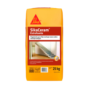 PEGAMENTO SIKA SIKACERAM EXTRA FUERTE PARA PORCELANATO