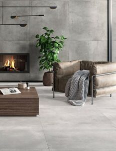 PISO PORCELANATO CONCRETO GRIS