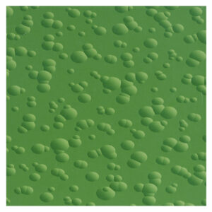 F881BC	LAMINADO DECORATIVO FORMIPAK BURBUJAS VERDES BRILLANTE 1.22 m X 2.44 m X 0.6 mm