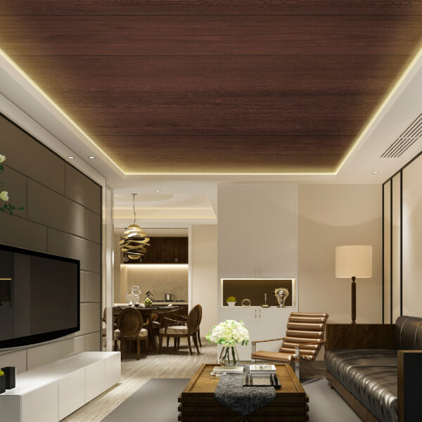 CIELO RASO DECORATIVO PISOPAK CARAMELO 290X25CM 8 MM