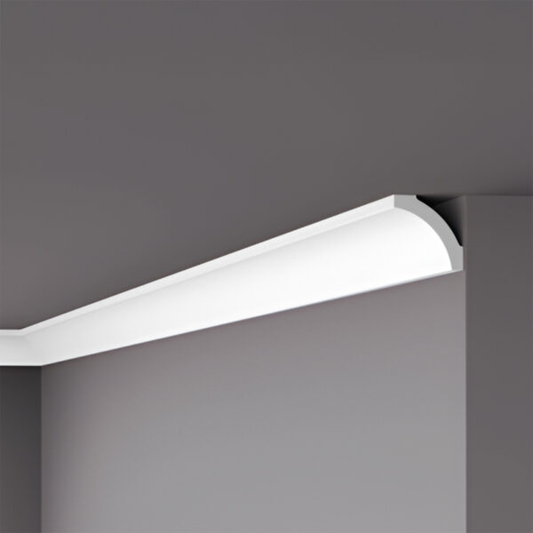 MOLDURA PISOPAK PARA TECHO 12MM X 27MM X 2.9ML - BLANCO