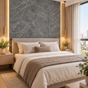 PANEL SPC MARMOL BRILLANTE GRIS ARGENTUM II