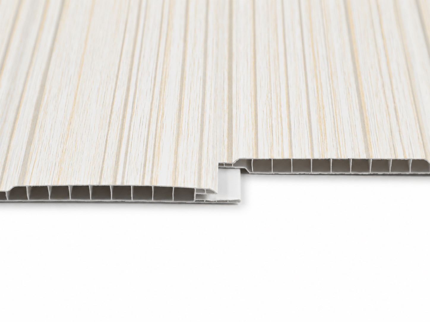 CIELO RASO DECORATIVO PISOPAK FRESNO MARFIL ENTABLADO 250X8X2900 mm - Imagen 3